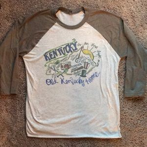 Kentucky baseball style tshirt